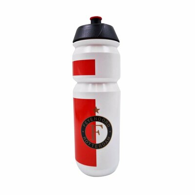 Bidon Feyenoord 750 ml Rood/Wit/Zwart