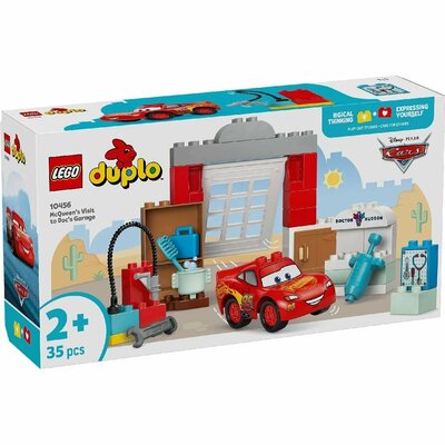 Lego Duplo 10456 Disney McQueens Bezoek Aan Docs Garage