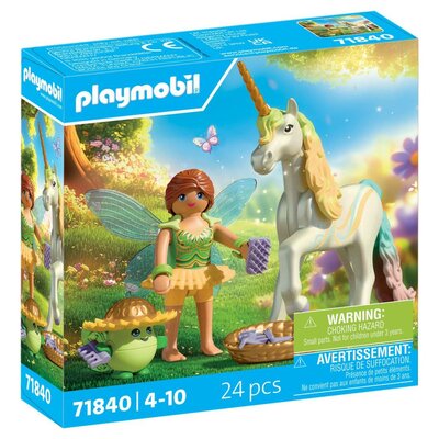 Playmobil 71840 Princess Magic Verzameleenhoorn Regenbloem met Fee