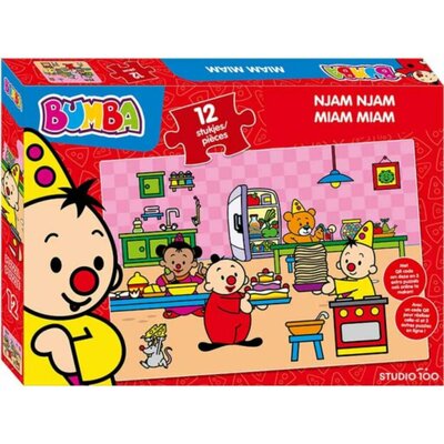 Bumba Puzzel Njam Njam 12 Stukjes