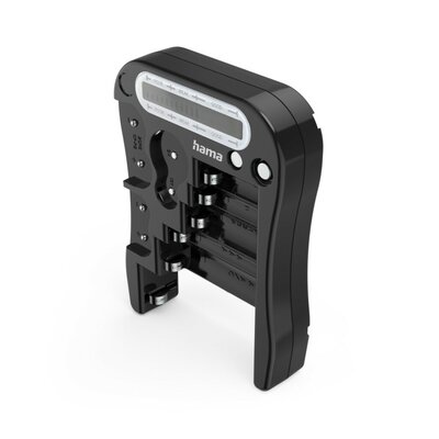 Hama Batterijtester Universeel Zwart