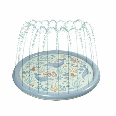 Little Dutch Ocean World Sprinklermat 150 cm Blauw
