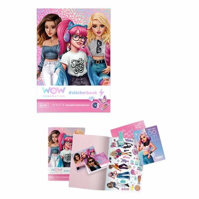 Wow Generation Stickerboek Holografisch A5