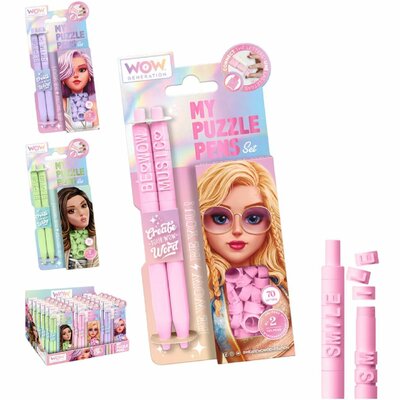 Wow Generation Puzzelpennen 2 Stuks Assorti
