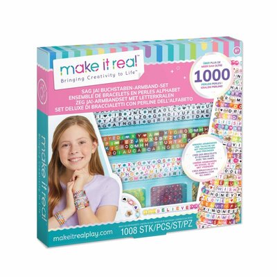 Make It Real Alfabet Kralen Set