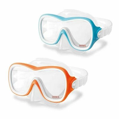Intex 55978 Wave Rider Duikbril Blauw/Oranje Assorti