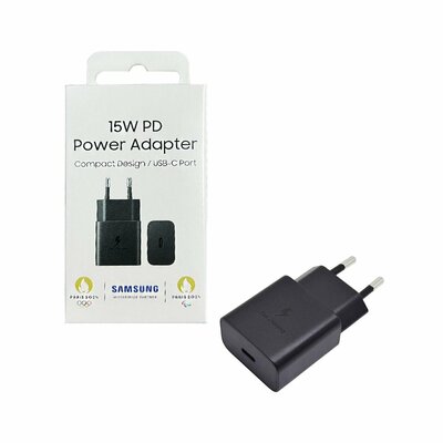 Samsung Lader USB-C 15W Zwart
