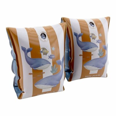 Little Dutch Ocean World Zwemmouwtjes 2-6 Jaar Oranje/Wit