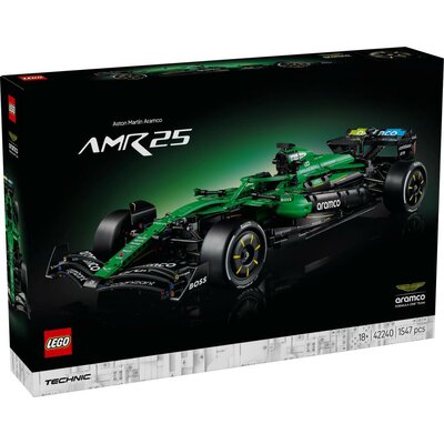 Lego Technic 42240 Aston Martin Aramco AMR25 F1 Auto