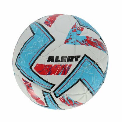 Alert Voetbal Wit/Blauw