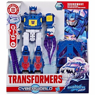 Hasbro Transformers Cyberworld Soundwave Deep Sea Explor