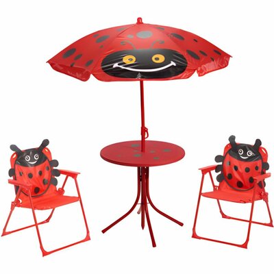 Pro Garden Kinder Tuinset Lieveheersbeestje Rood/Zwart