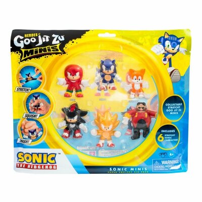 Goo Jit Zu Sonic Minis 6 Pack