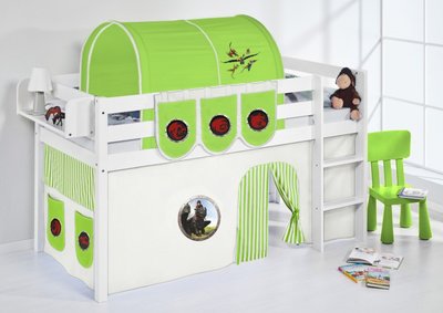 Halfhoogslaper Dragons Groen met tent