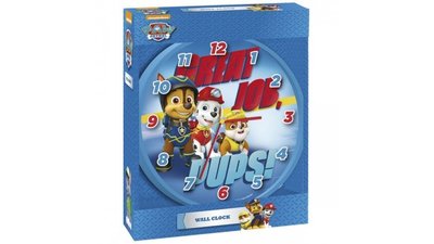 Wandklok Paw Patrol