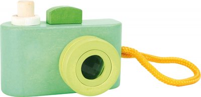 Houten speelgoed camera