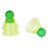 SportX Speed Badminton Shuttles in Koker 3 Stuks Neon Geel/Groen