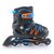 Alert Inline Skates Maat 31-34 Blauw/Oranje/Zwart