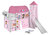 Halfhoogslaper Paw Patrol Roze met tent, toren en glijbaan