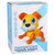 Baby Rick Interactieve Robot Hond + Licht en Geluid Oranje/Geel