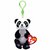 TY Beanie Bellies Clip Knuffel Panda Ying 10 cm