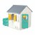 Dolu Speelhuis 122.5x104x156 cm + Geluid Wit/Groen/Grijs/Geel