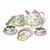 Simply for Kids Tinnen Theeservies Vogels met Koffertje