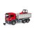 Bruder 03624 Man Vrachtwagen met Afrolcontainer + Schaeff Minigraafmachine