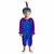 Pietenpak 98-104 Paars/Blauw