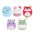 Squishmallows Micromallows Knuffels Silvy, Rozen, Aarin, Roxy, Gerald 6.5 cm