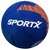 SportX Rubberen Voetbal 22 cm Blauw/Oranje SportX Rubberen Voetbal 22 cm Blauw/Oranje