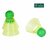SportX Speed Badminton Shuttles 3 Stuks Geel/Groen