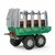 Rolly Toys 122158 RollyTimber Trailer 82x46x65 cm Groen