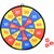 Benson Dartbord Klittenband 36 cm + 3 Ballen