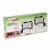 Alert Opvouwbare Doelen 50x44x44 cm 2 Stuks Zwart/Geel
