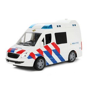 Toi-Toys Cars & Trucks Politiebus + Licht en Geluid