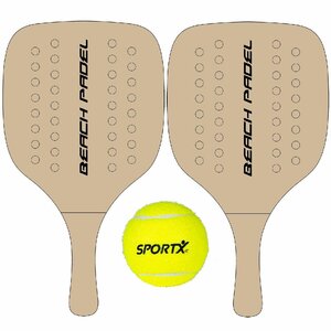 Summertime Houten Beach Padel Set