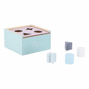 Jipy Houten Vormenstoof Paars-Blauw