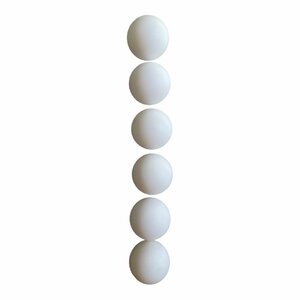 SportX Tafeltennisballen 6 Stuks Wit