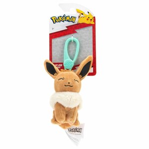 Pokémon Clip On Sleutelhanger Knuffel Pokémon Assorti