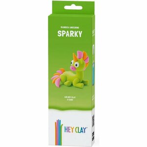 Hey Clay Klei Sparky Figuur 3 Potjes Klei