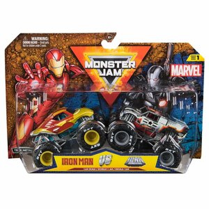 Monster Jam Marvel 2 Pack 1:64 Assorti Monster Jam Marvel 2 Pack 1:64 Assorti