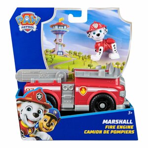 Paw Patrol Marshall met Brandweerauto Paw Patrol Marshall met Brandweerauto