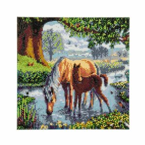 Craft Buddy Crystal Art Diamond Painting Paarden Craft Buddy Crystal Art Diamond Painting Paarden