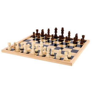 Houten Dam-Schaakbord 40x40 cm Houten Dam-Schaakbord 40x40 cm