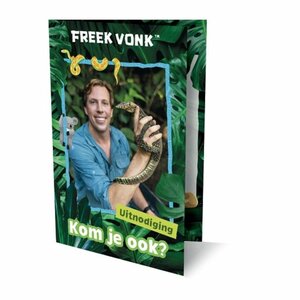 Freek Vonk Uitnodiging Freek Vonk Uitnodiging