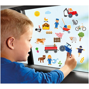 Totum Verwijderbare Raamstickers Boerderij 70 Stuks Totum Verwijderbare Raamstickers Boerderij 70 Stuks