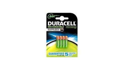 Duracell STAYCHARAAAP4 4x AAA Batterijen Oplaadbaar Duracell STAYCHARAAAP4 4x AAA Batterijen Oplaadbaar