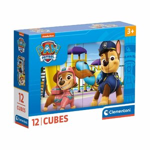 Clementoni Paw Patrol Blokpuzzel 12 Blokken Clementoni Paw Patrol Blokpuzzel 12 Blokken