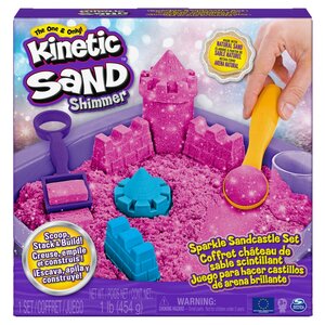 Kinetic Sand Sparkling Sandcastle Speelset Roze Kinetic Sand Sparkling Sandcastle Speelset Roze